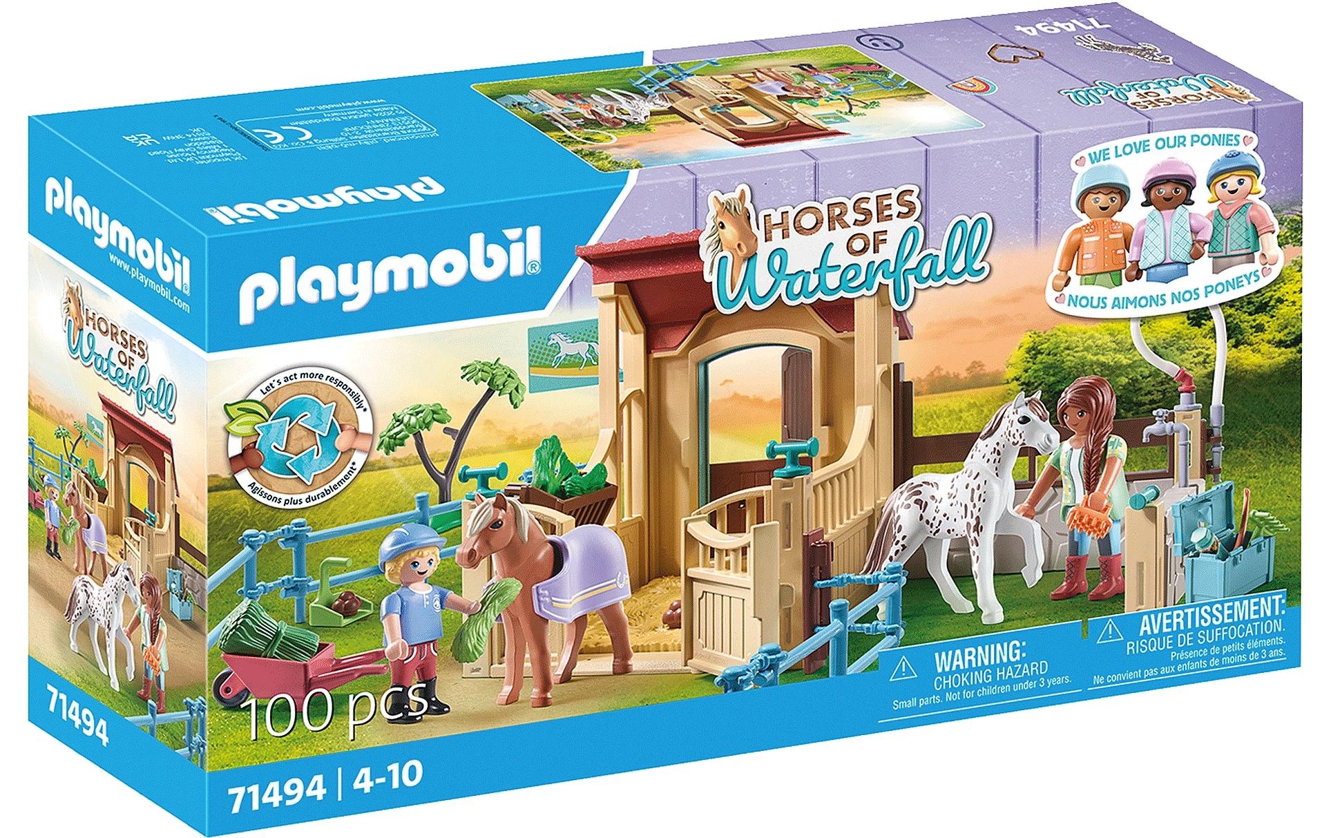 Playmobil® Spielbausteine »Horses of Waterfall Reitstall 71494«