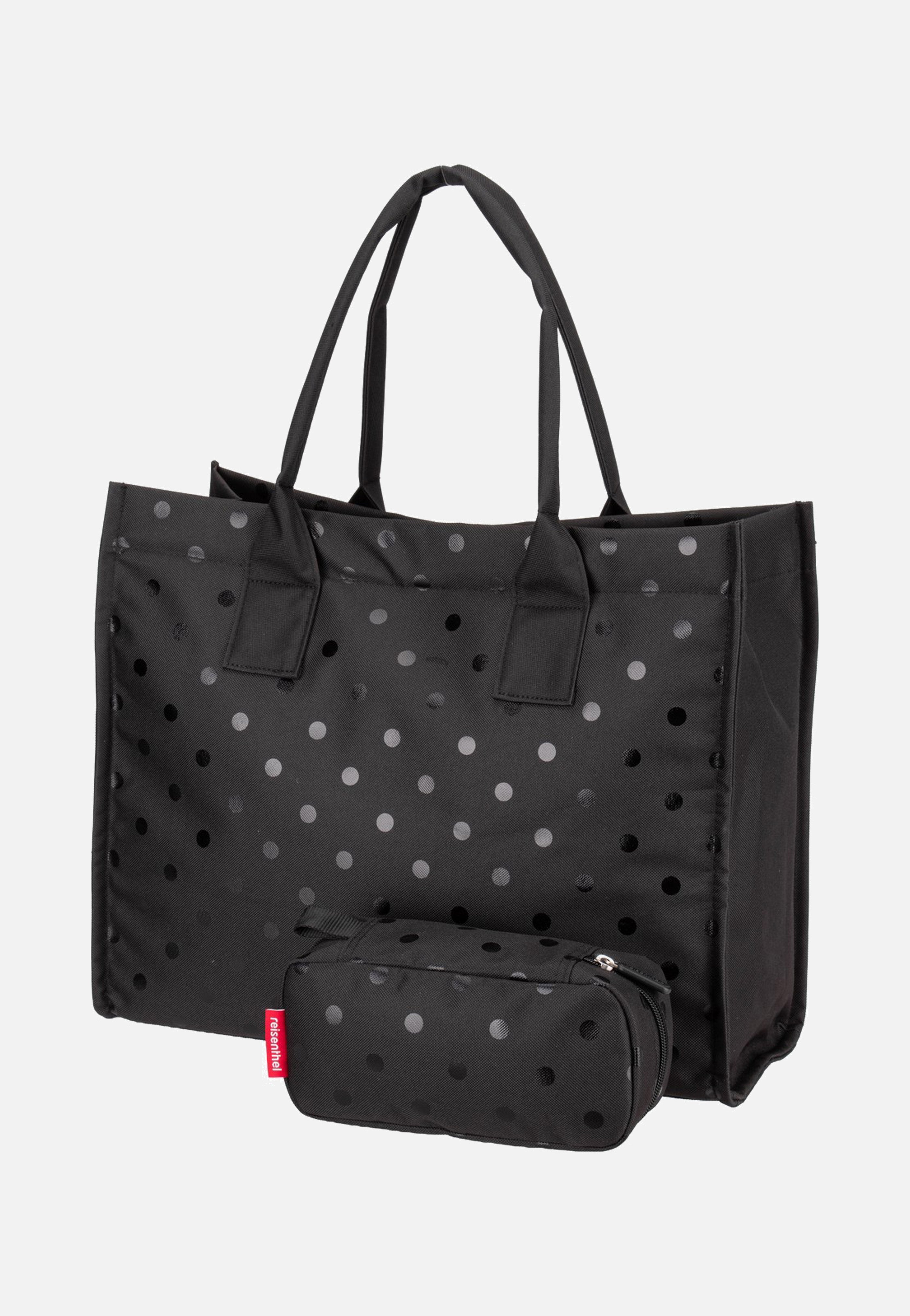 daily shopper set No.1 Glossy Dots Black - Shopper