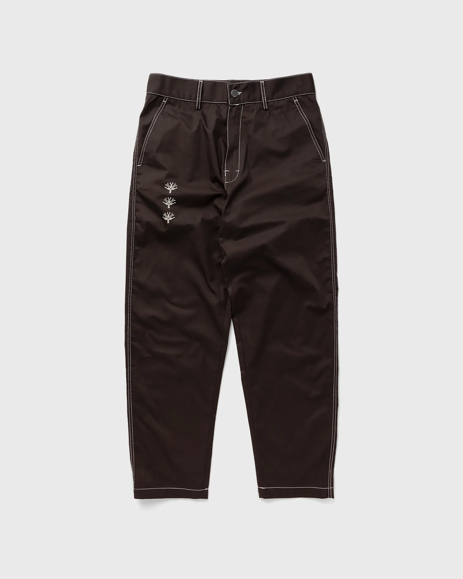 ADISH Shajarat Contrast Stitched Chino Trousers