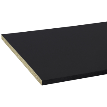 Werkblad ASQ28 260x80cm Rio Zwart