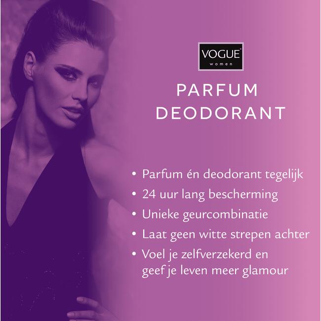 Vogue Extravagant Parfum Deodorant 50 ML