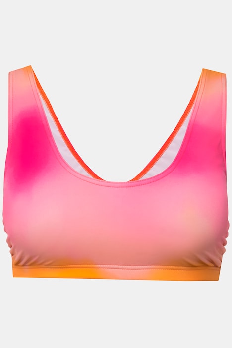 Bikini-Top, herausnehmbare Softcups, Farbverlauf