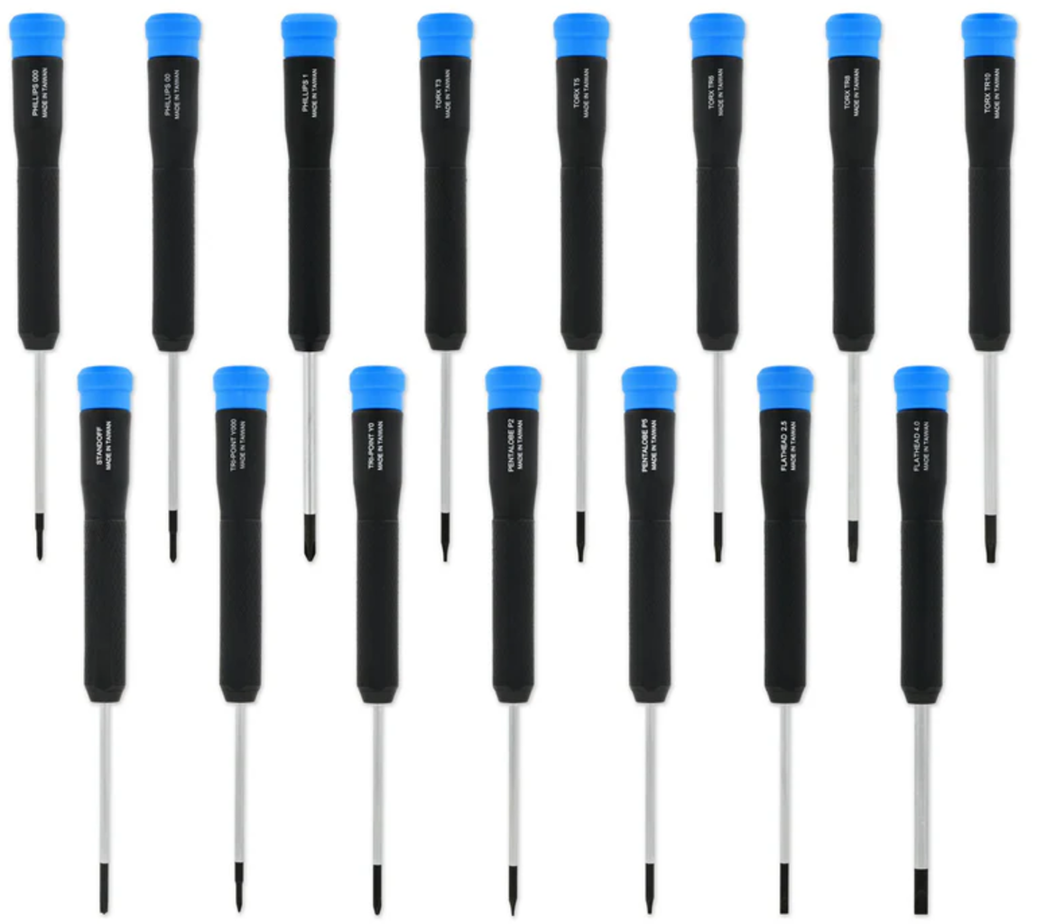 iFixit  Marlin Screwdriver Set    15 Präzisions-Schraubendreher für Profis & Maker