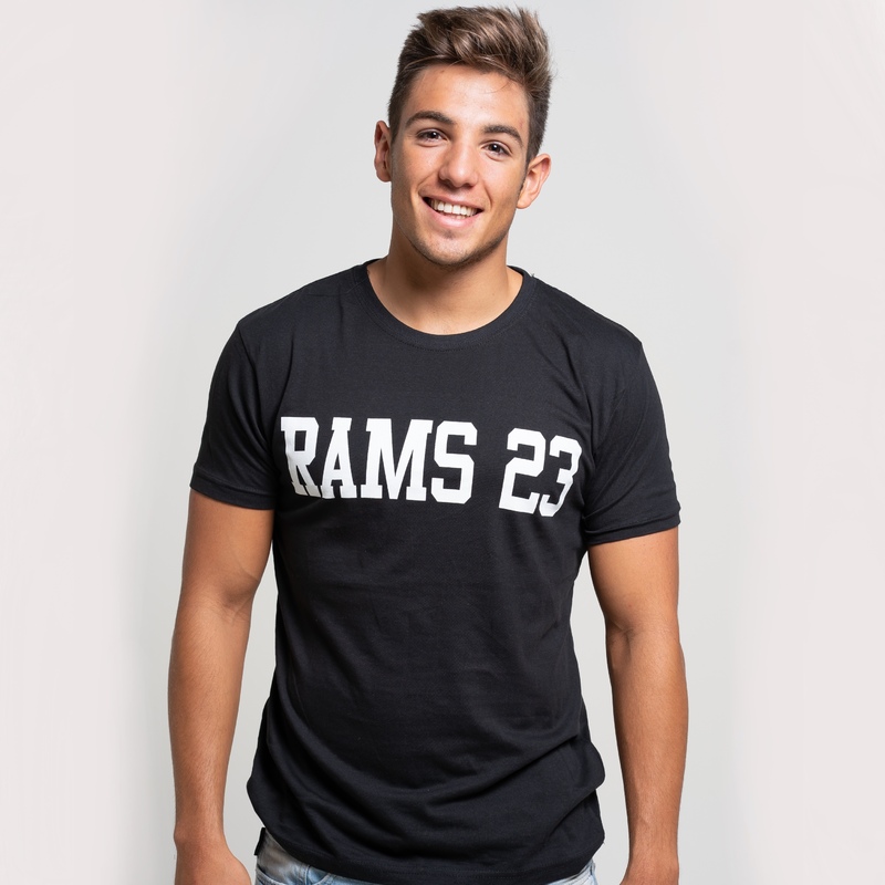 Camiseta Rams 23 com logo grande