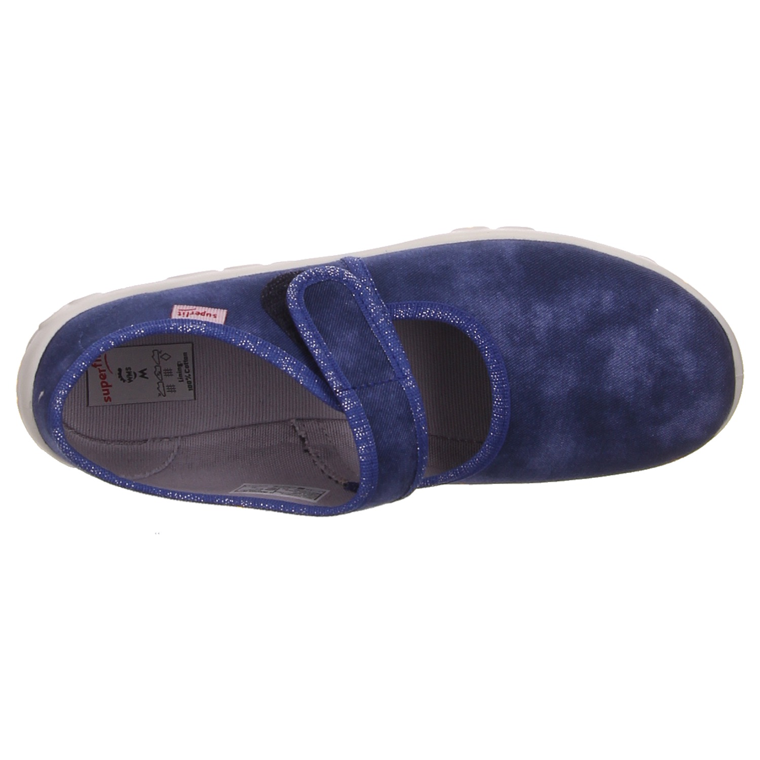 Superfit Hausschuh blau blau