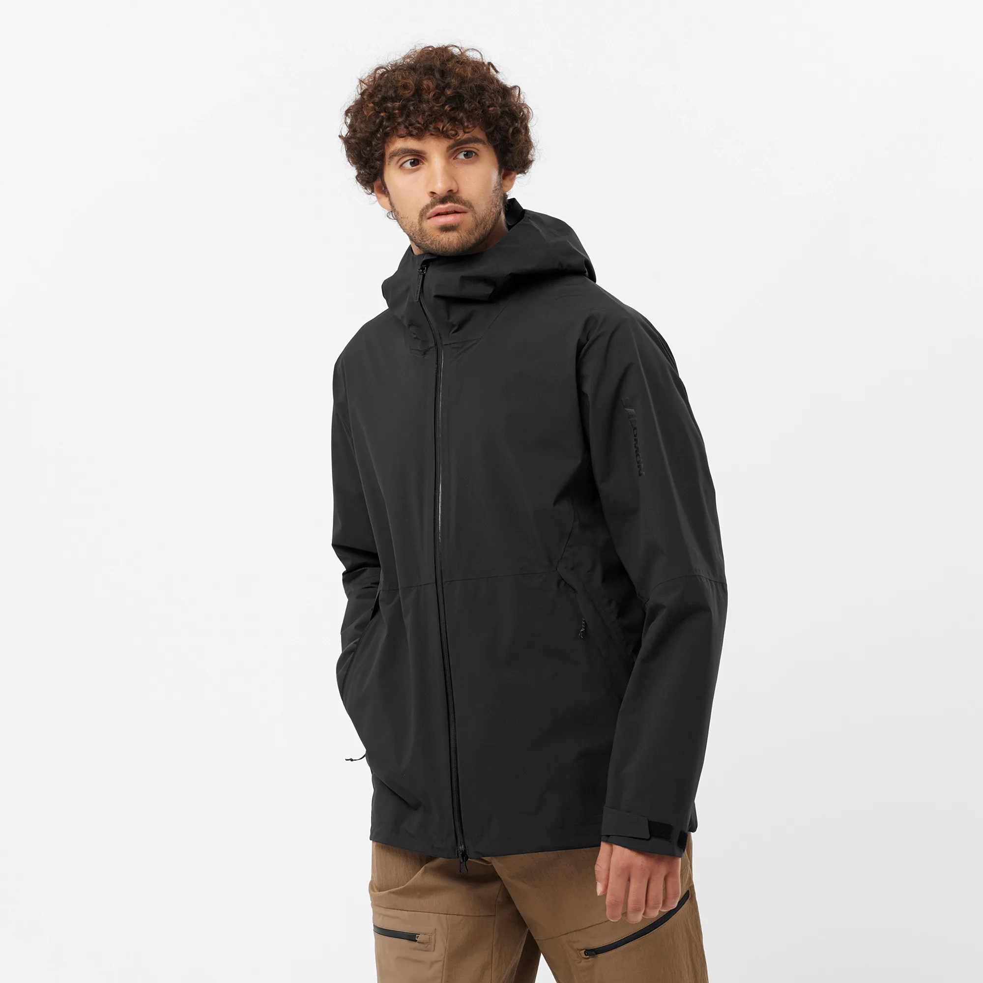 Salomon Outerpath 2.5l Wp Jkt M Deep Black