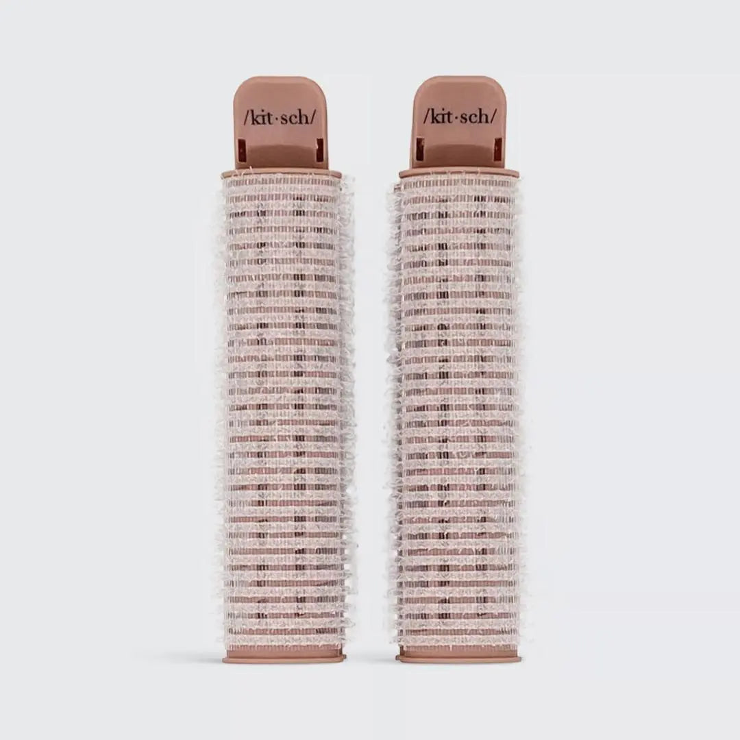 Recycled Plastic Volumizing Roller Clips Terracotta