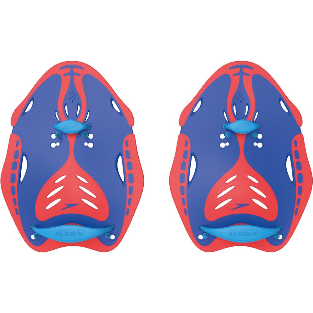 Speedo Biofuse Power Paddle Handpaddles blue flame flurotanger poolblue
