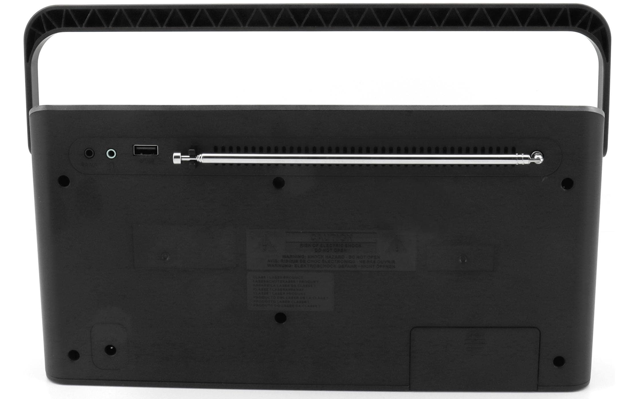 DAB+ Radio RCD1870SW SchwarzTragbares DAB+ Radio mit CD, MP3 und USB