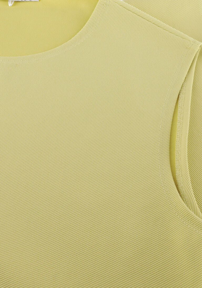 VANILIA groene vanilia top twill sleeveless