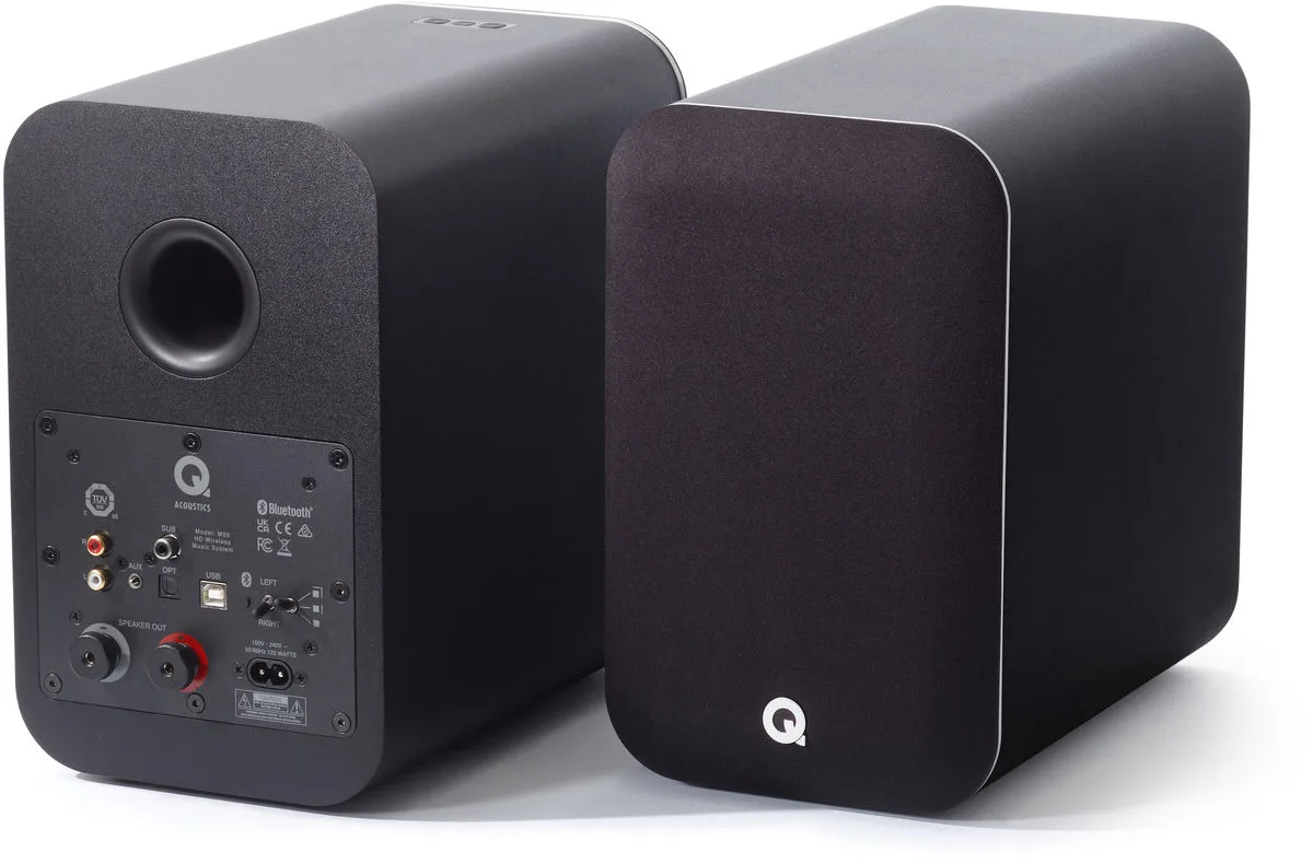 Q Acoustics M20 Noir Enceintes sans fil hi-fi