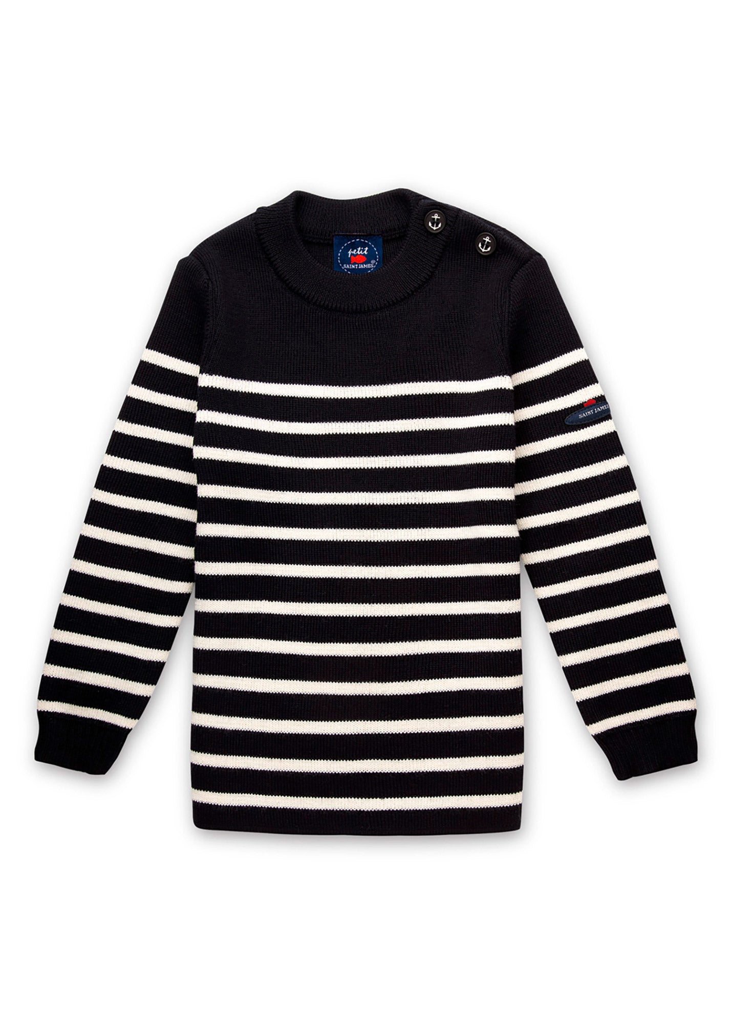 Pull marin rayé enfant Moussaillon