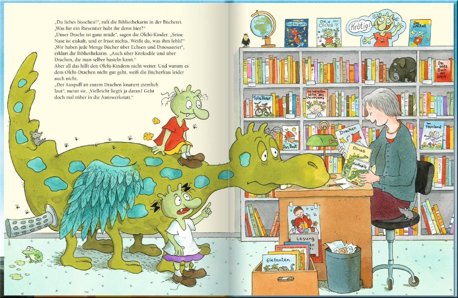 Die Olchis bekommen ein Haustier / Die Olchis Bd.6