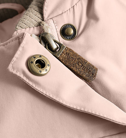 Mini A Ture Vinterjakke m. Pels - Wang Fleece - Adobe Rose