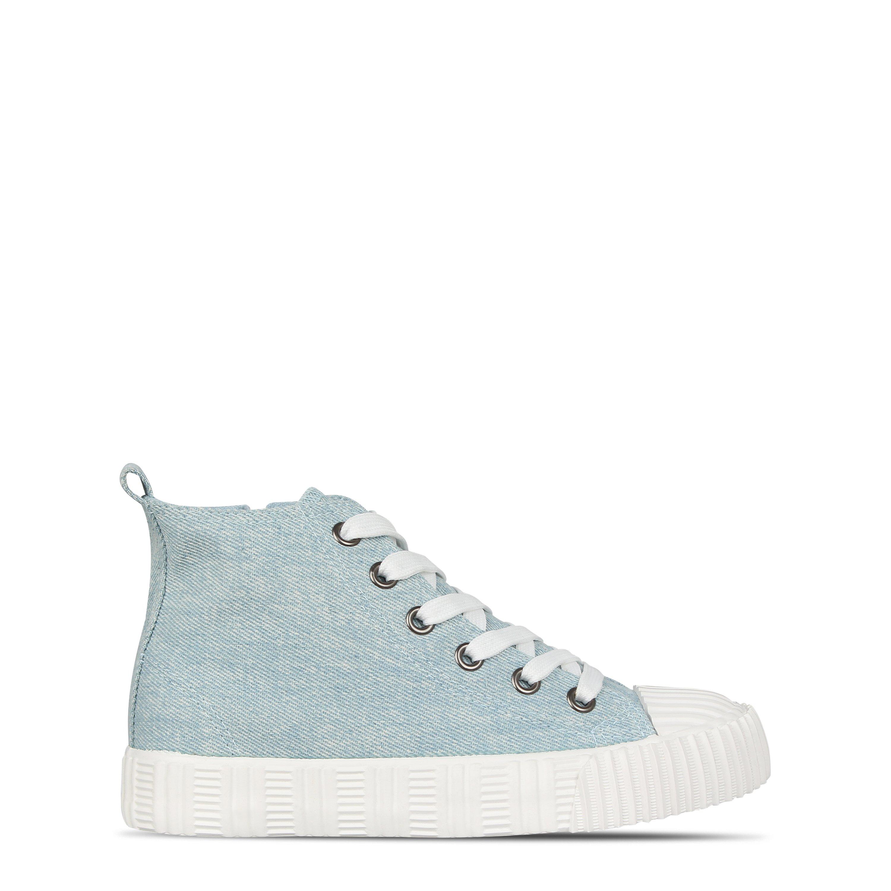 Be You Girls Denim High Top Trainer