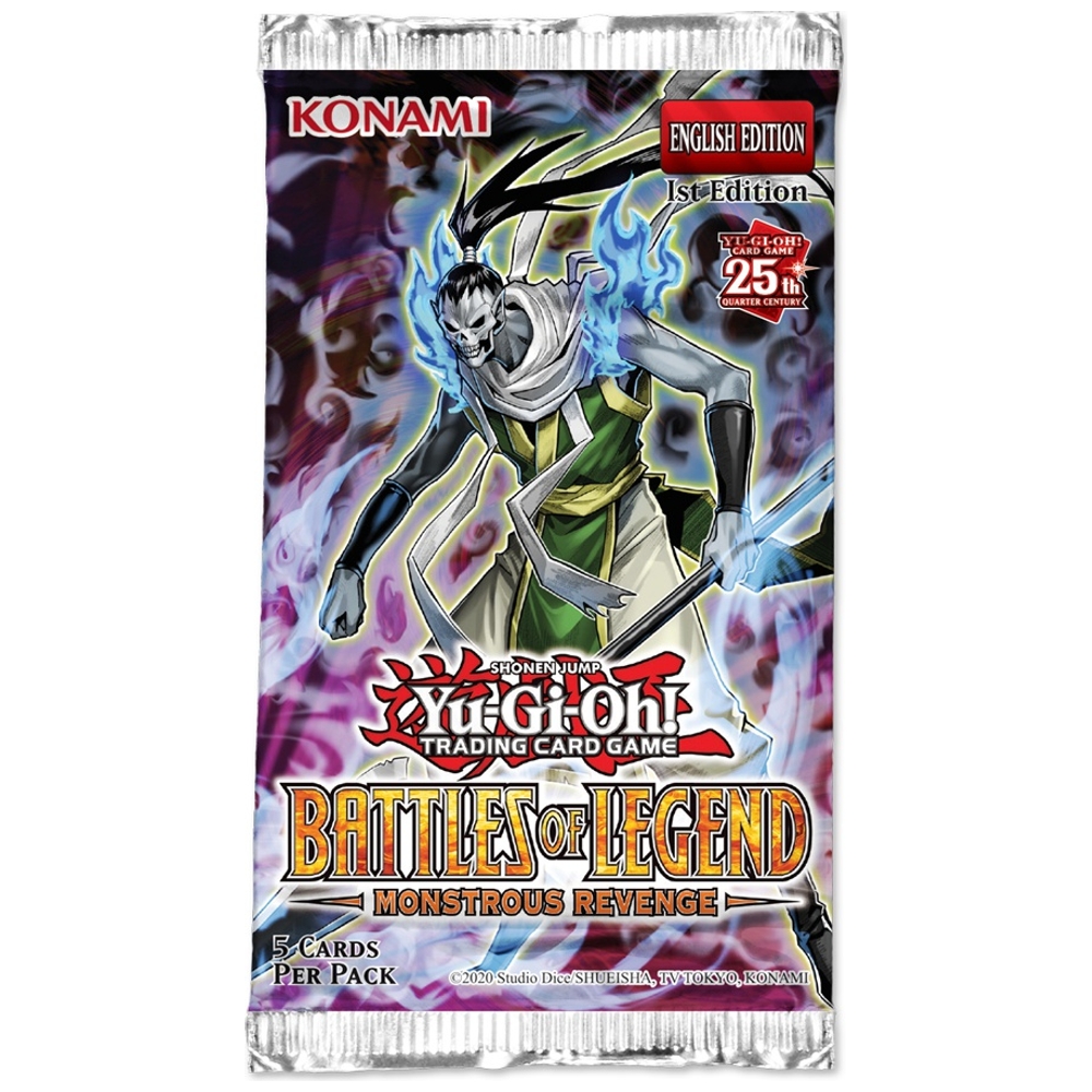 Battles of Legend: Monstrous Revenge Booster Pack Sortiment