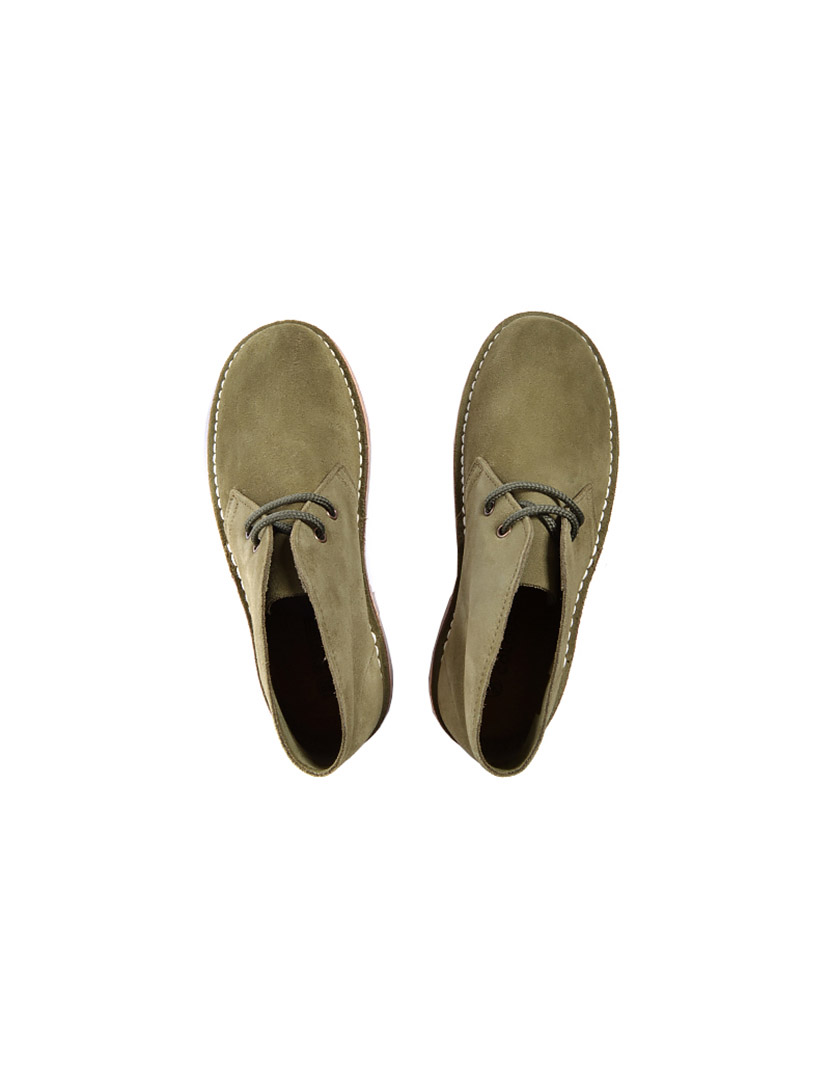 Safari Kids Lace-Up Boots Khaki