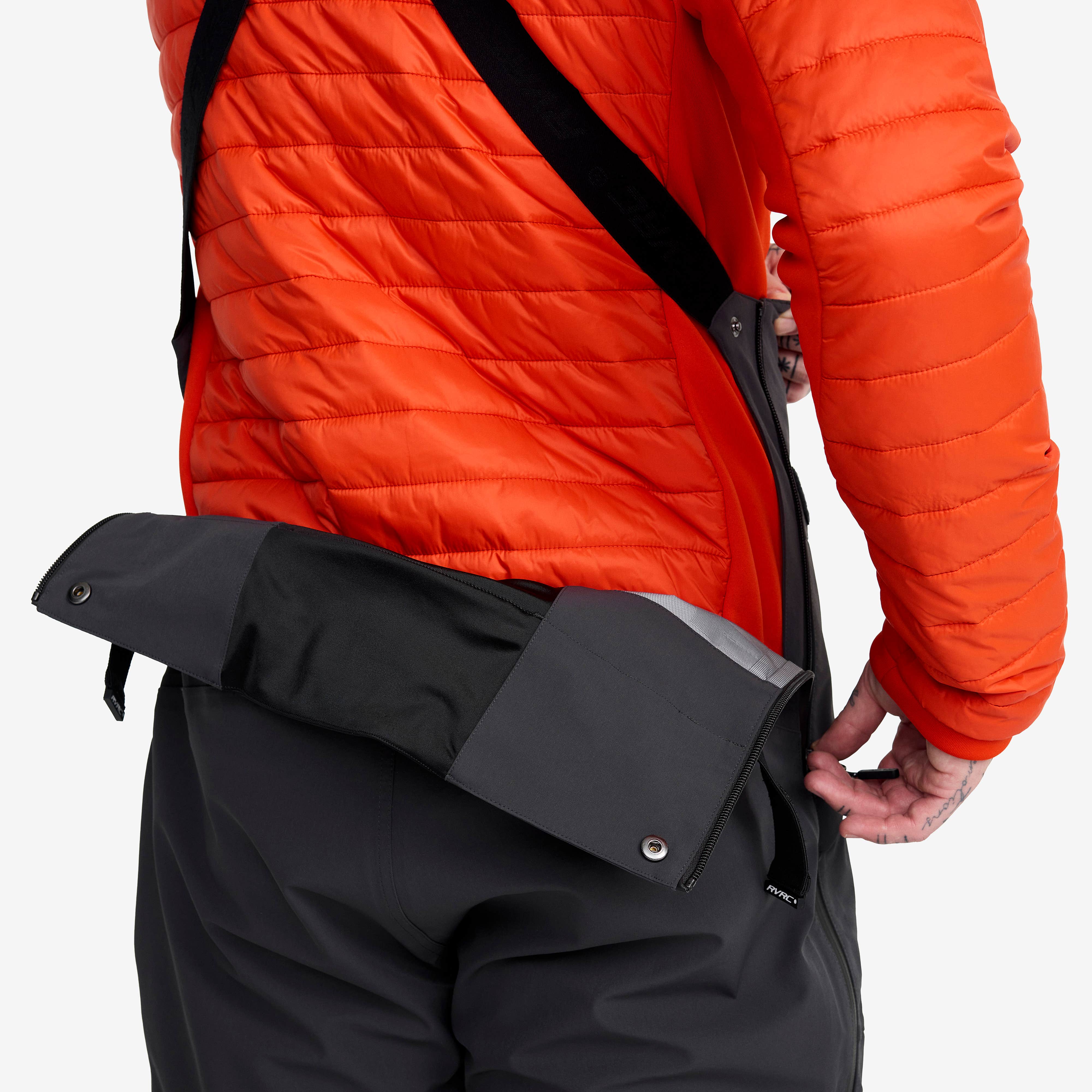 Atlas 3L Ski Bib Pants Herre Anthracite