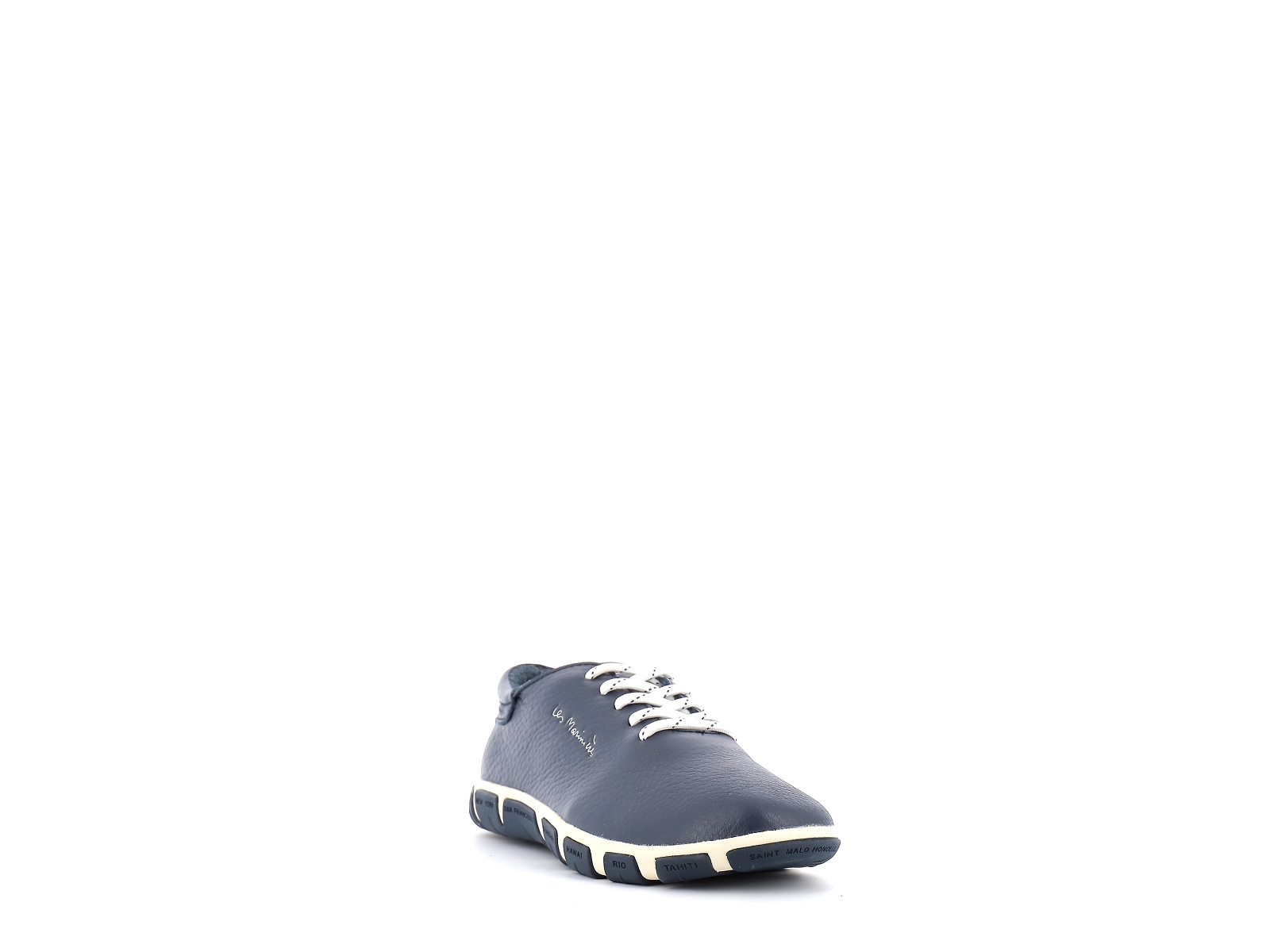 Tbs-JAZARU Cuir Marine
