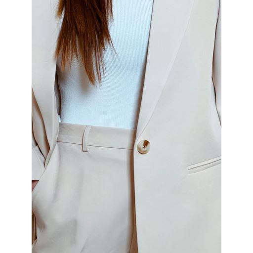 Neo Noir Alice Suit Bukser, Sand, 36