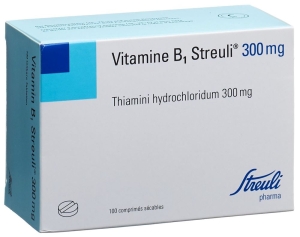 VITAMIN B1 Streuli Tabletten 300 mg, 100 Stück