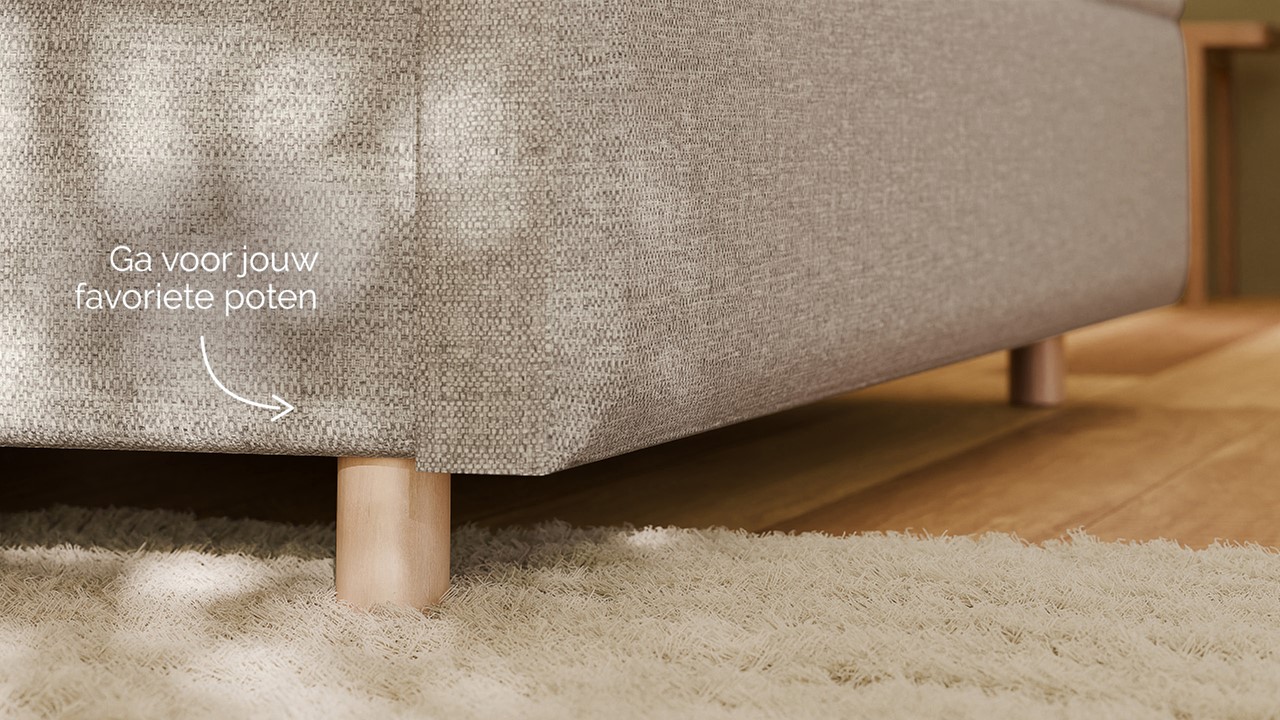 Boxspring Mica - Bold touch pale