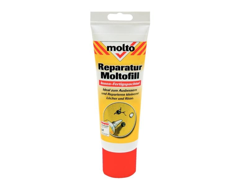 Molto Spachtelmasse Moltofill Indoor 330 g, Weiss Für kleinere Ausbesserungsarbeiten im Innenbereich