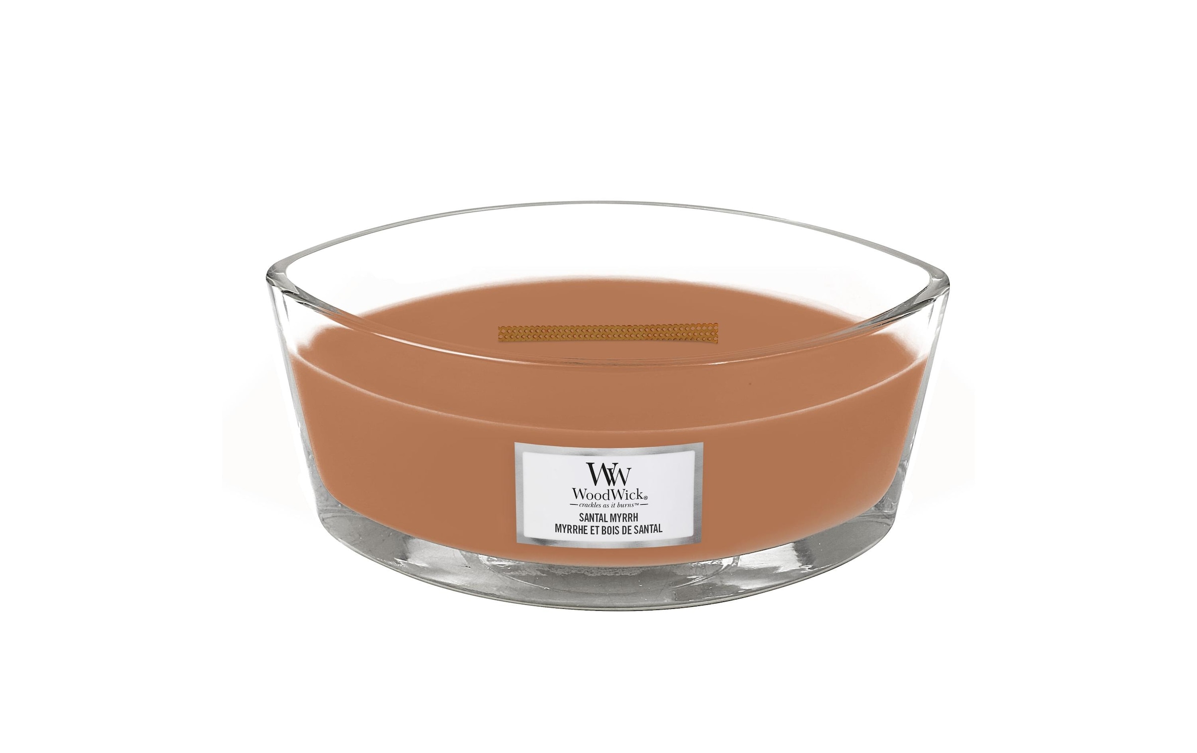 Woodwick Duftkerze »Santal Myrrh Ellipse«