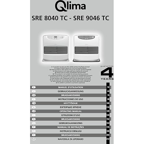 Qlima SRE 9046 TC Petroleumskamin