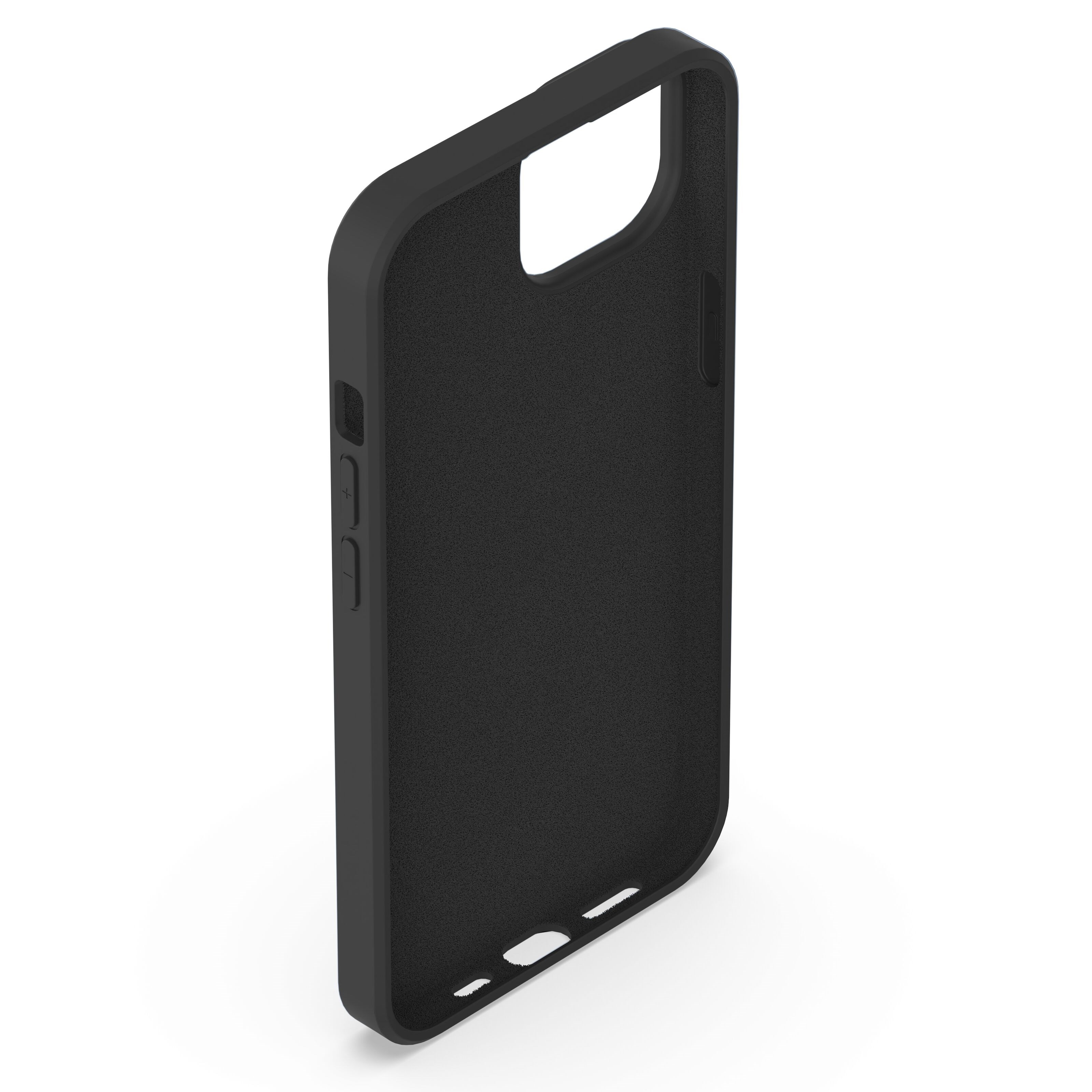 Linocell Rubber case for iPhone 14 Svart