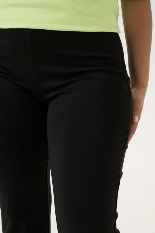 Kaffe Curve KCjenna Flared Leggings Black deep