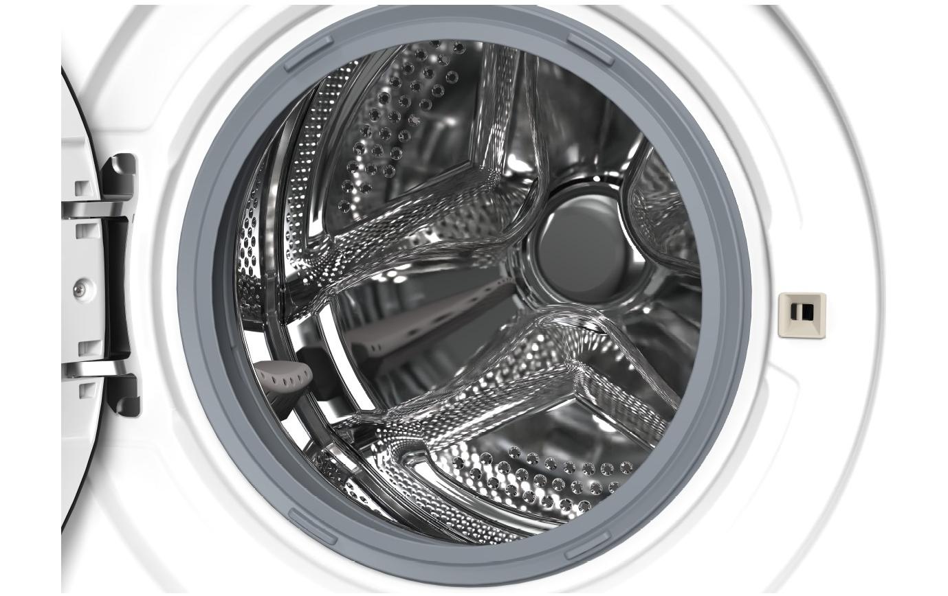 Waschmaschine ES-NFW612CWB-DE Links<br>Frontlader mit 6 kg Ladekapazität