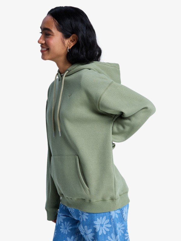 Surf Stoked Brushed Sweat à capuche Vert Femme