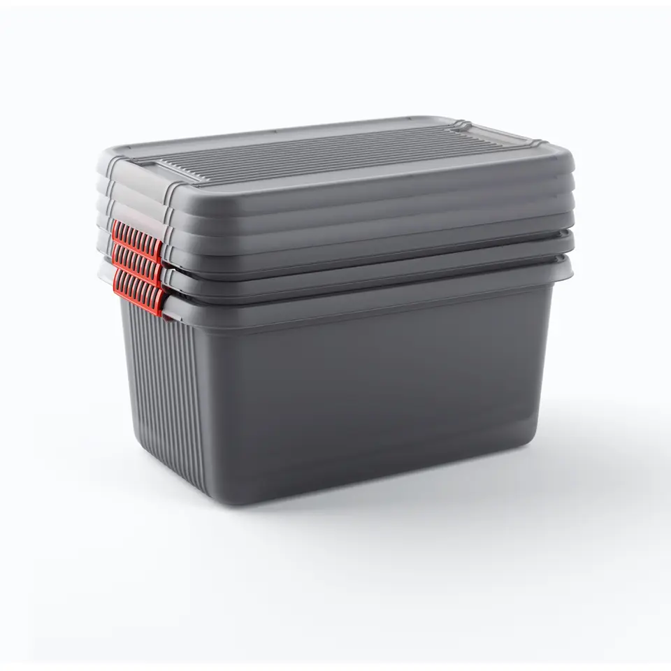 Kis K Latch Opbergbox L - 43L - grijs