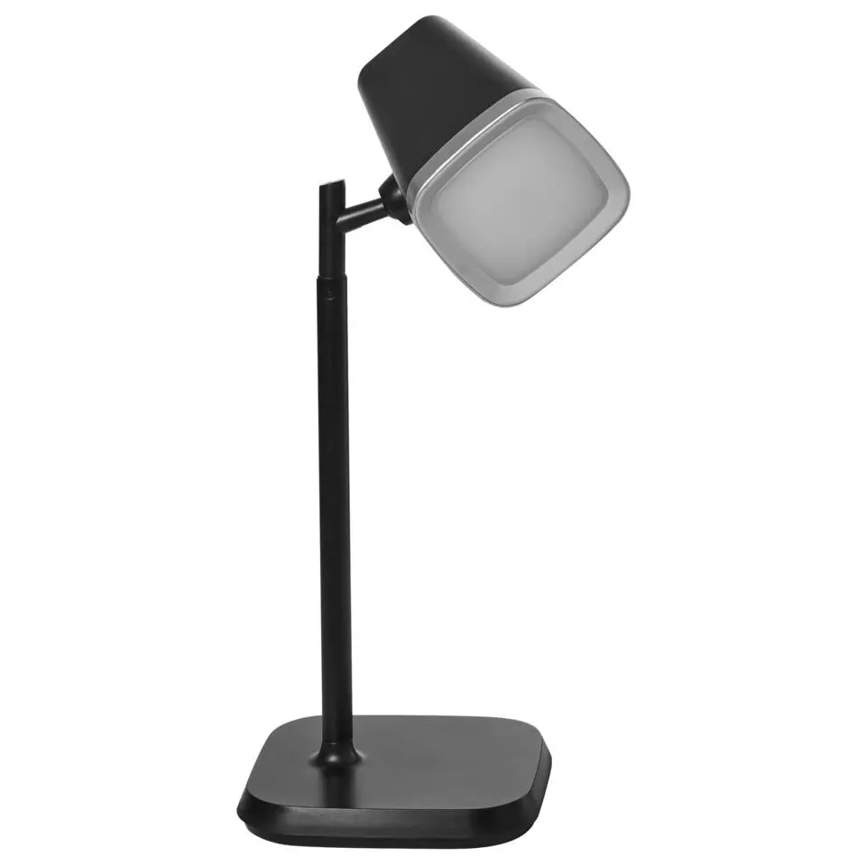 MUSCA - Bureaulamp LED - Zwart - Synthetisch materiaal