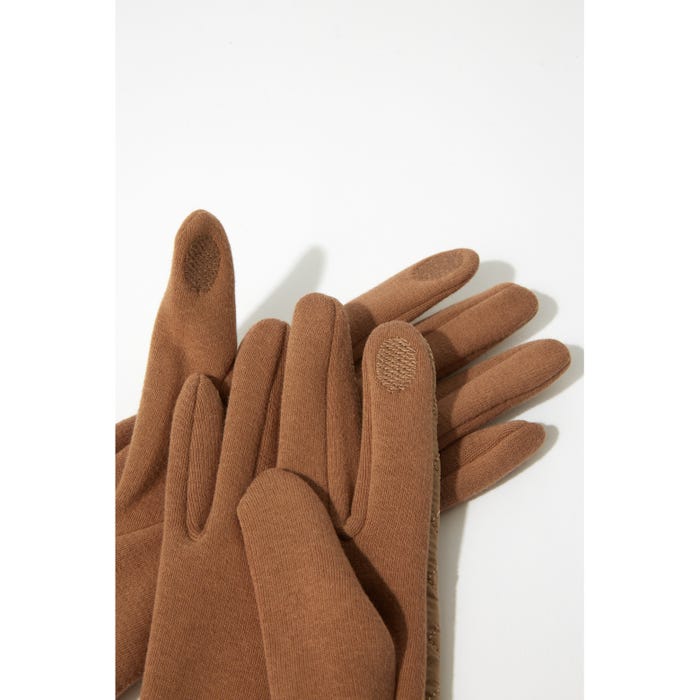 Veritas-Handschoenen suède look
