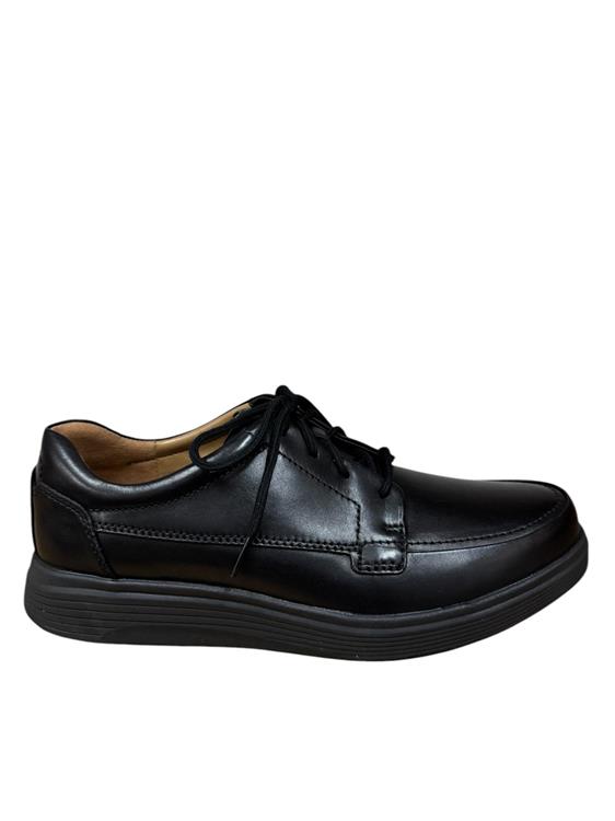 Clarks UN ABODE EASE black leather