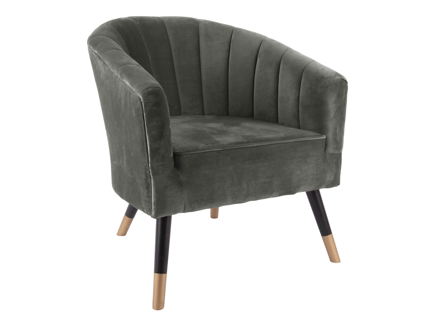 Chair Royal velvet taupe grey