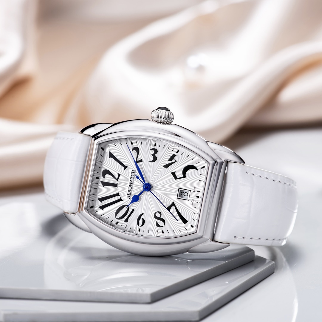 Aerowatch Streamline Leder weiss