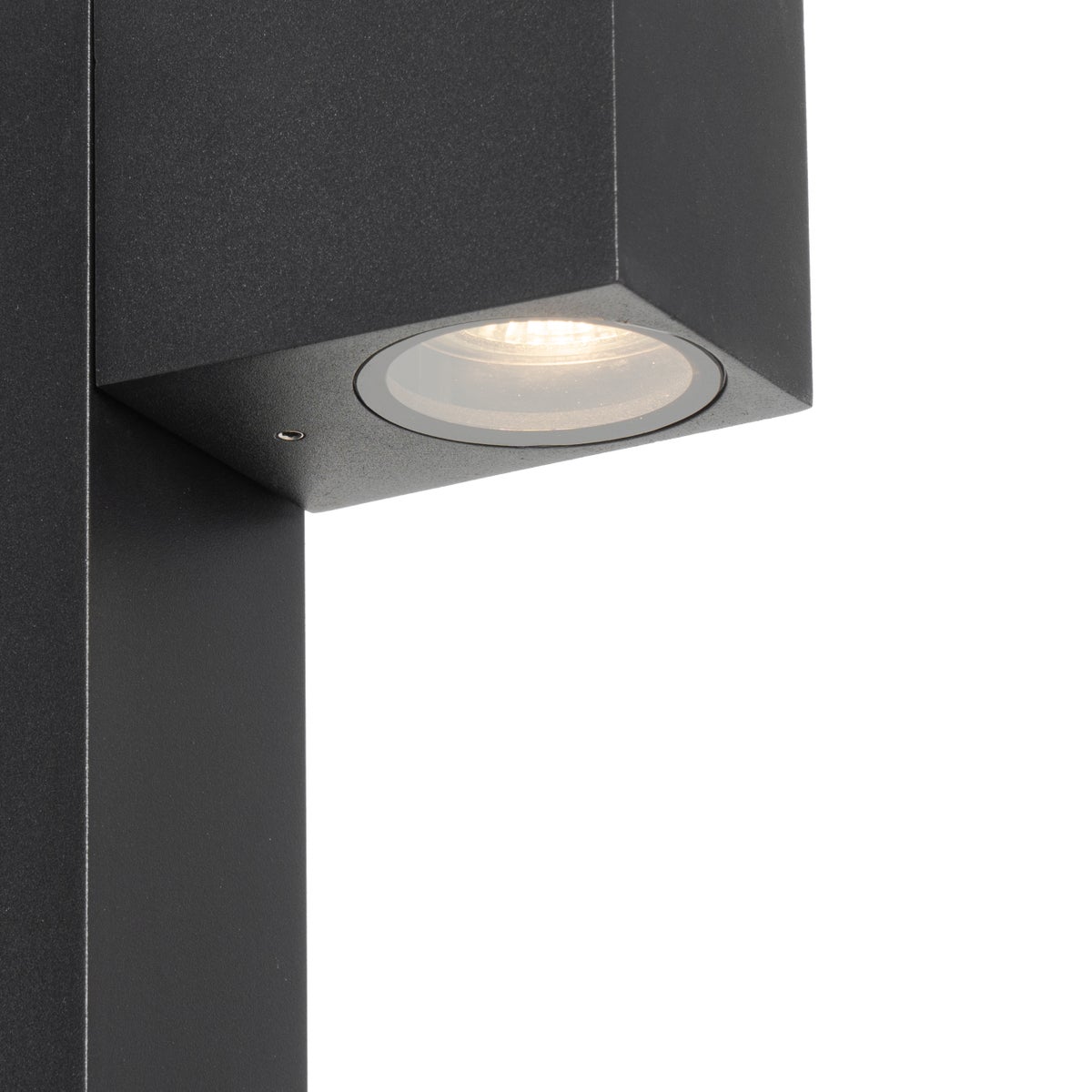 Industriële staande buitenlamp, zwart, 65 cm, IP44 - Baleno
