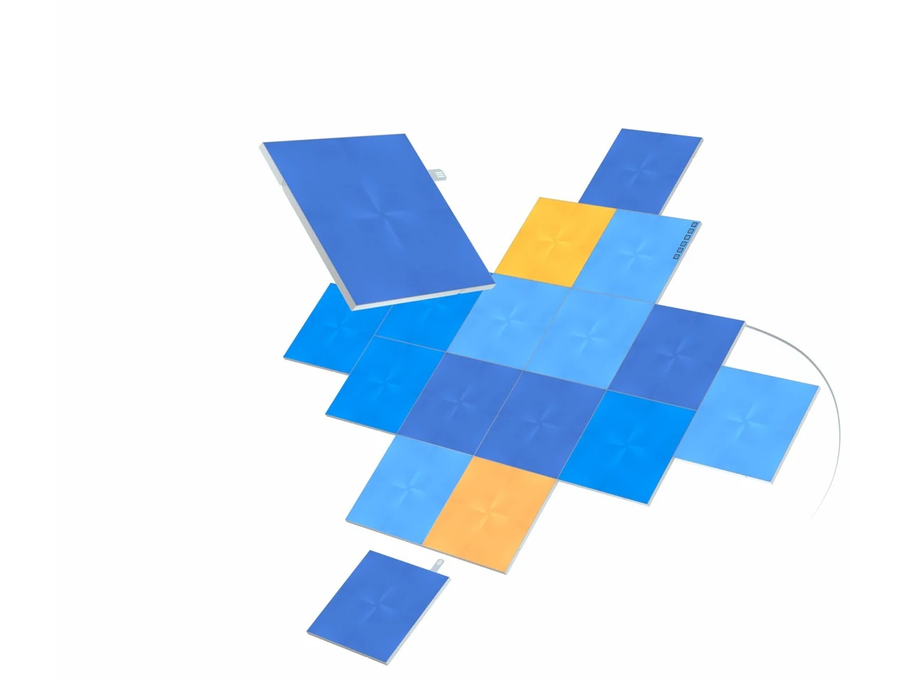Nanoleaf - Canvas Starter Kit - 17PK
