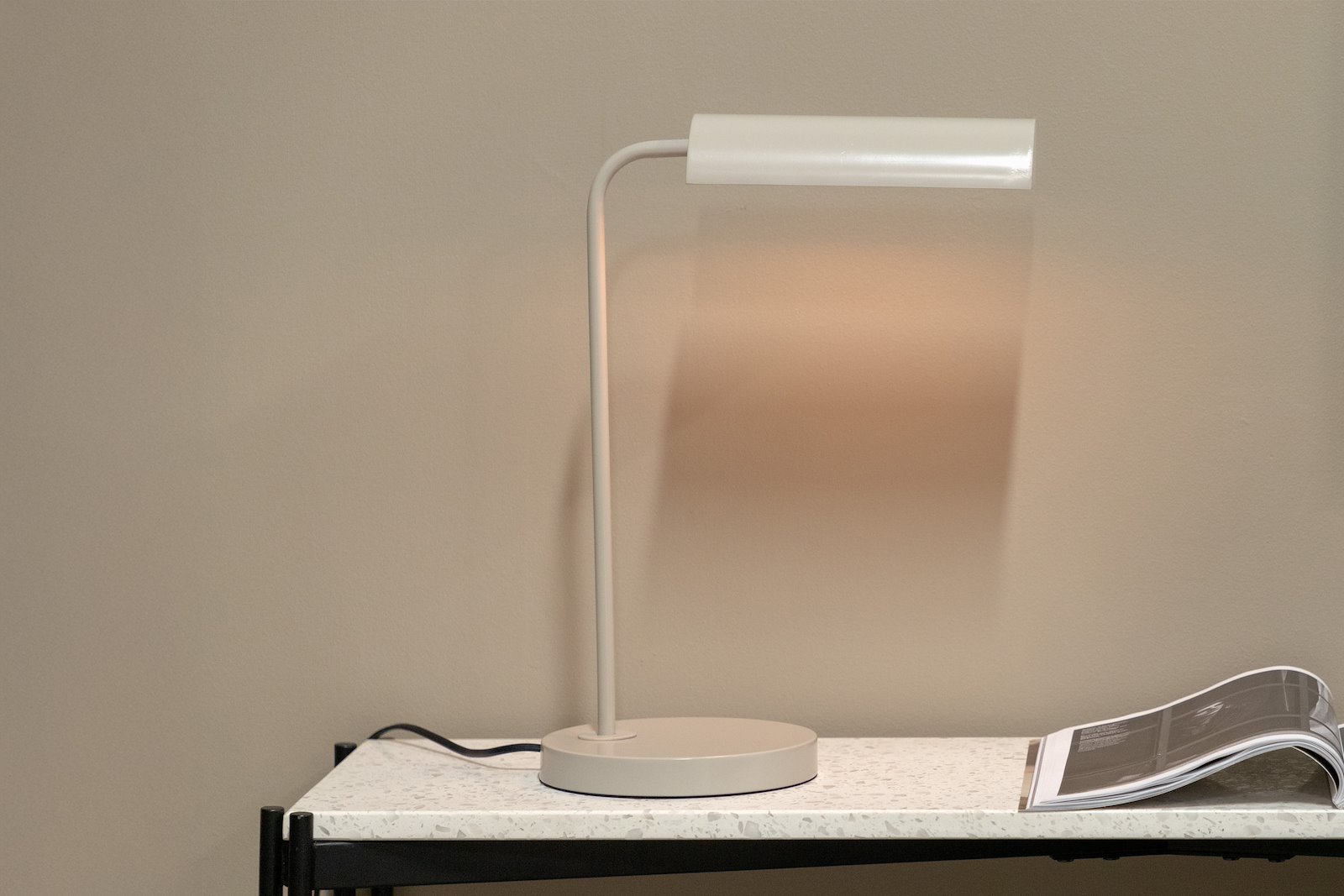 Harmonica bordlampe Beige