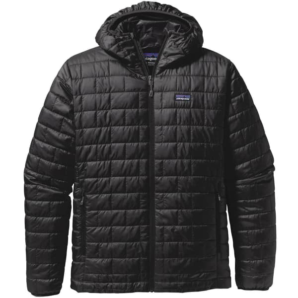 Doudoune randonnée PATAGONIA NANO PUFF HOODY BLACK