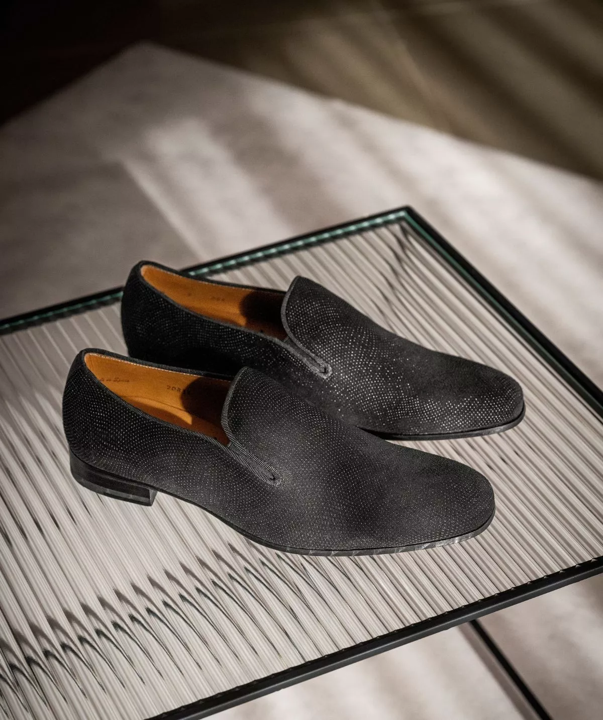 Mocassin BELEM Veau Velours Noir