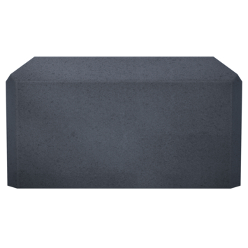 Betonpoer antraciet 18 x 18 x 10 cm