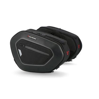 Sacoches cavalières SW-MOTECH PRO BLAZE H AVEC SUPPORT (2 x 20 litres) - Noir