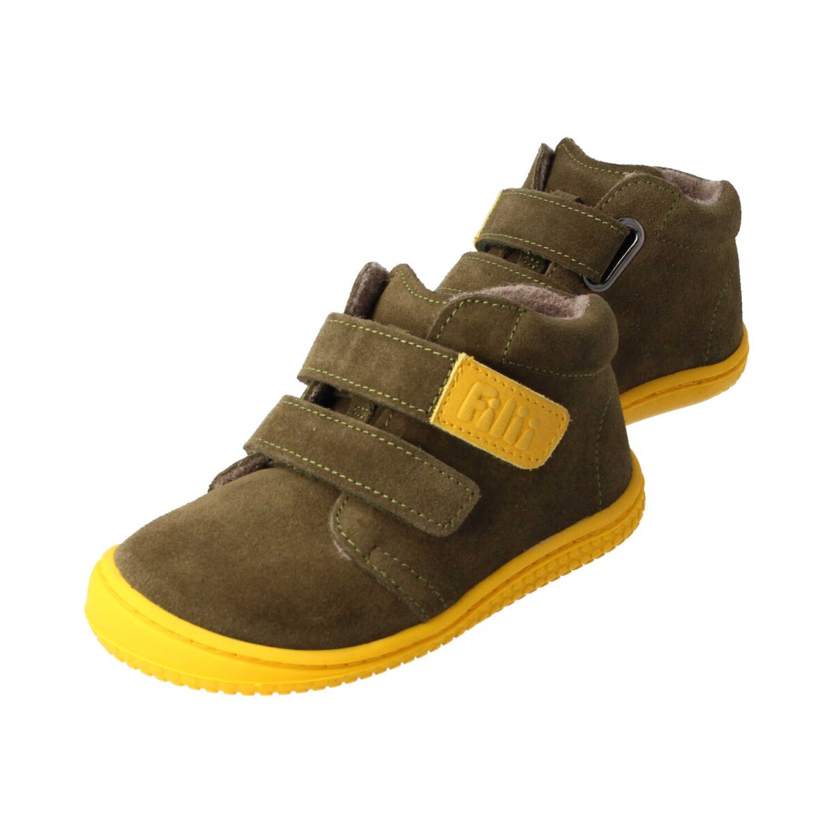 WL4213-F5 khaki FOXY velours fleece velcro Weite/W