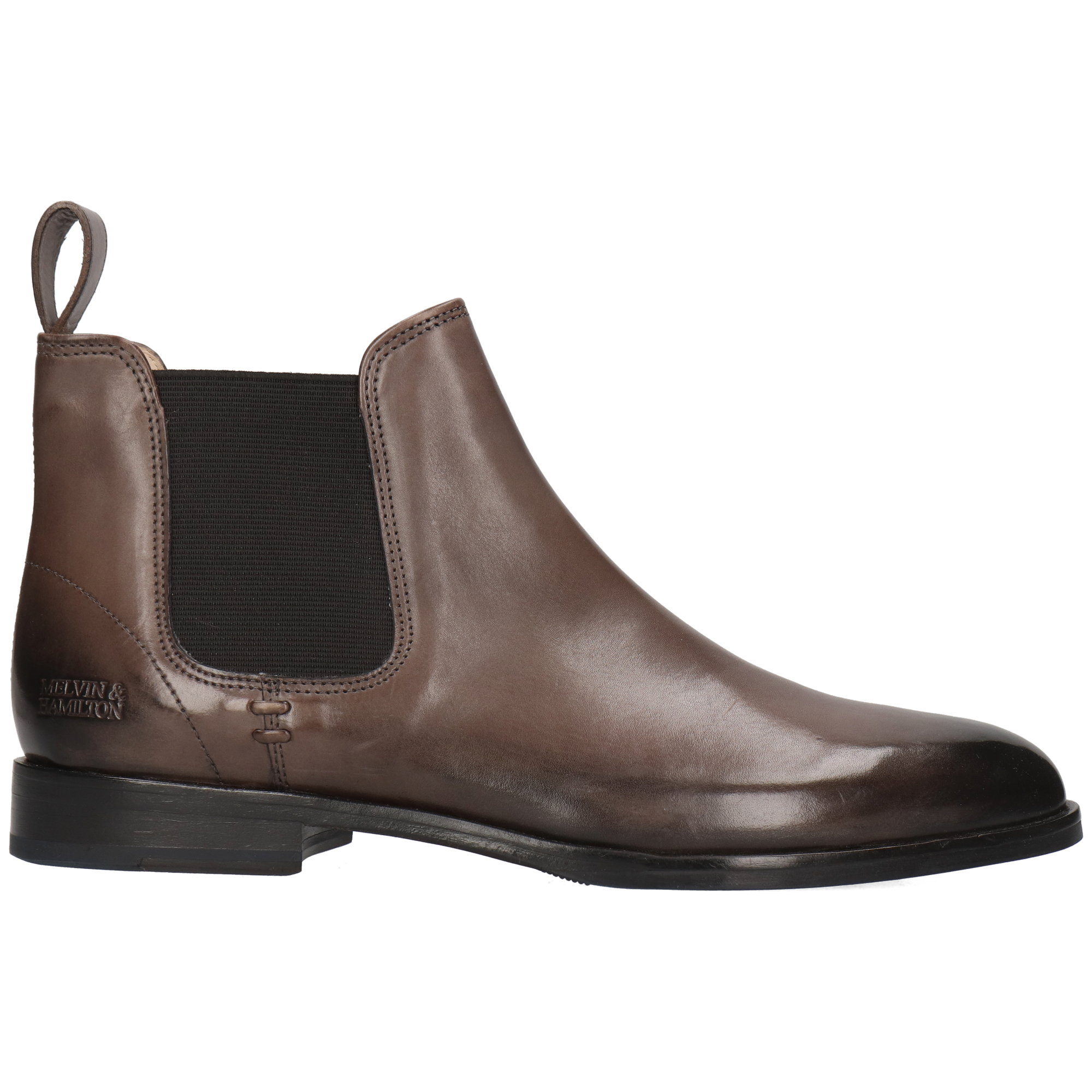 SUSAN 10 - Bottines à talon plat | Gris