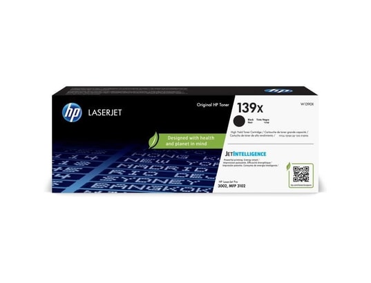 HP - Cartouche toner 139x cartouche de toner noir authentique (w1390x) grande