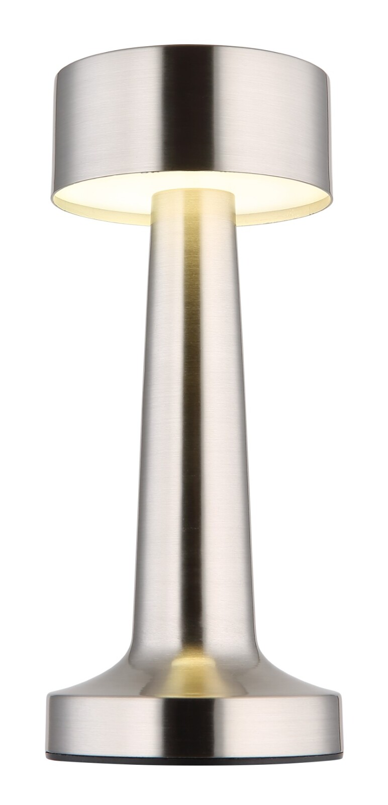 Tischleuchte - Nickel matt - USB - Touch